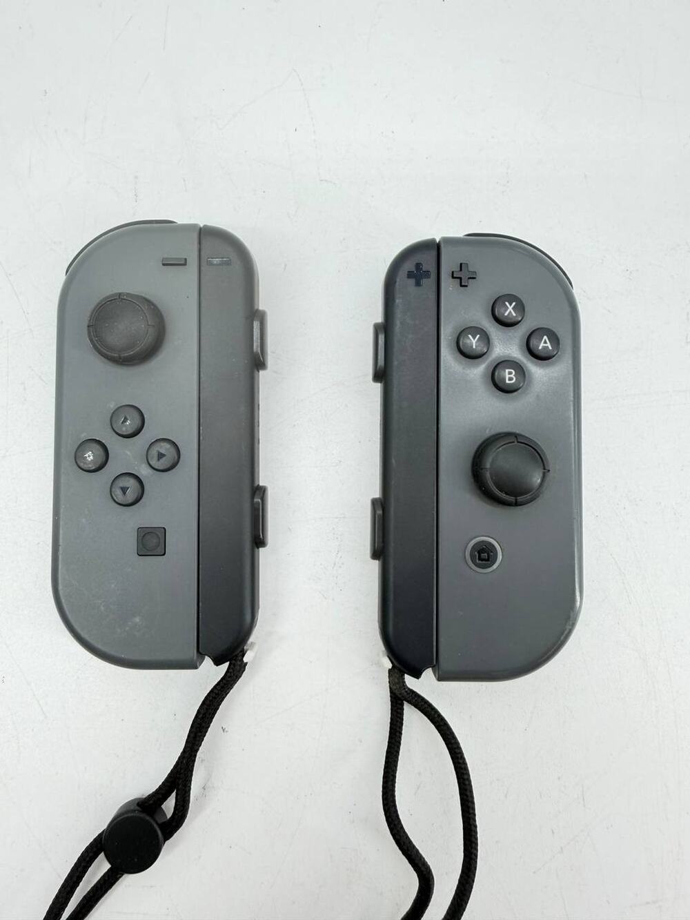 Nintendo Switch Joy-Con Gray Controller Pair HAC-015 HAC-016 Untested